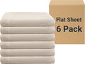 ZPECC Bulk Flat Sheets Only King Size 6 Pack, Easy Sort Top Bed Sheet by by ZPECC-ABrandThatHasBeenFocusedOnBabyProductsFor18Years
