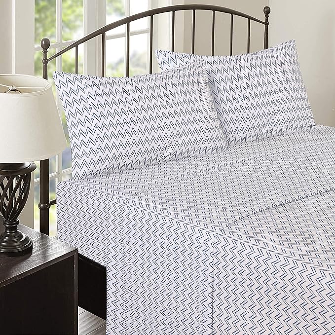 RUVANTI 100% Cotton Sheets – Full Size Percale Bedding, Cooling & Breathable - Image 9