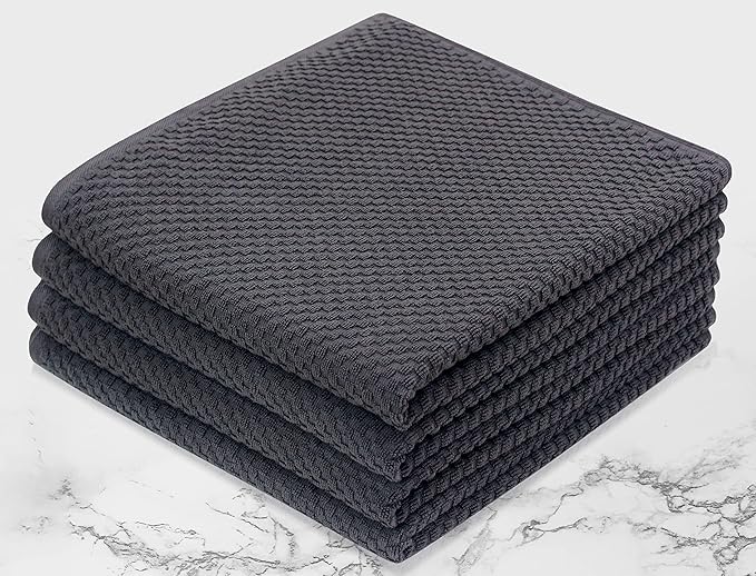 COTTON CRAFT Waffle Luxury Euro Spa Waffle Weave Towel Set - Image 7