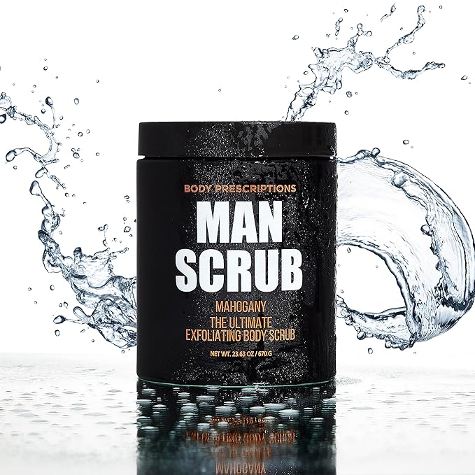 Body Prescriptions Men’s Exfoliating Body Scrub – Ultimate Skin Cleansing Wash - Image 3