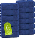 White Classic Navy Washcloths Set by WhiteClassic