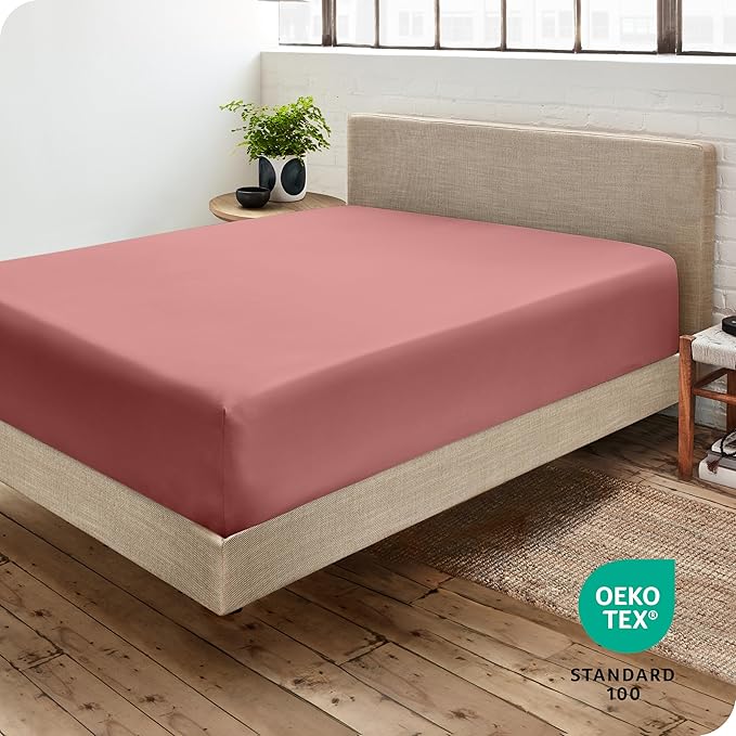 Bare Home Fitted Bottom Sheet Twin Size - Image 4