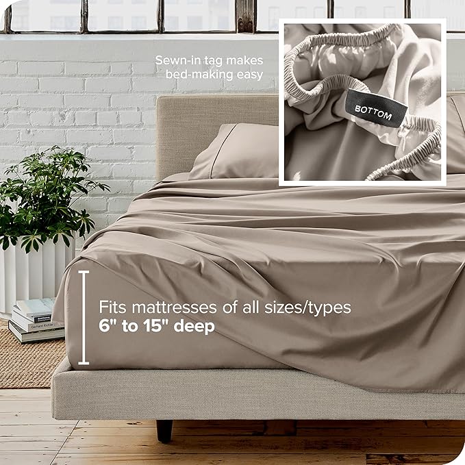Bare Home Twin XL Sheet Set - Image 5