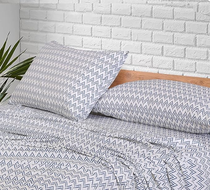 RUVANTI 100% Cotton Sheets – Full Size Percale Bedding, Cooling & Breathable - Image 7