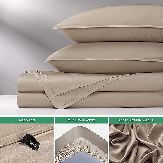 Pure Bamboo Twin XL Sheets, Genuine 100% Organic Viscose Derived from Bamboo - Image 6