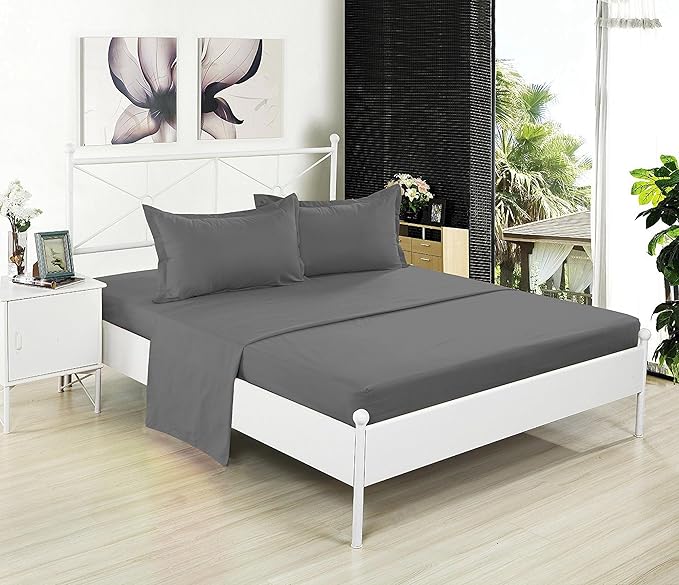 Ultra Soft Microfiber Queen Fitted Sheets – 1800 Thread Count, Wrinkle-Resistant - Image 3