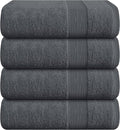 Belizzi Home 4 Pack Bath Towel Set 27x54, 100% Ring Spun Cotton, Ultra Soft by Unknown