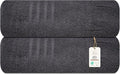 Pack of 2 Jumbo Bath Sheet 40 x 80 Inches, Extra Large Lightweight & Quick Dry by ASTILTEXCottonTowels