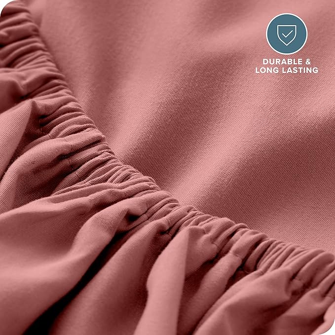 Bare Home Fitted Bottom Sheet Queen Size - Image 5
