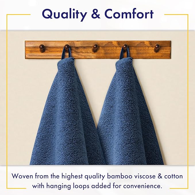 Alusa Home Ultra Soft & Plush Viscose from Bamboo Bath Towels - Image 4