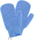 Evridwear Shower Exfoliating Mitts, Deep Cleanse Bathing Scrub Gloves Self Tan by Evridwear
