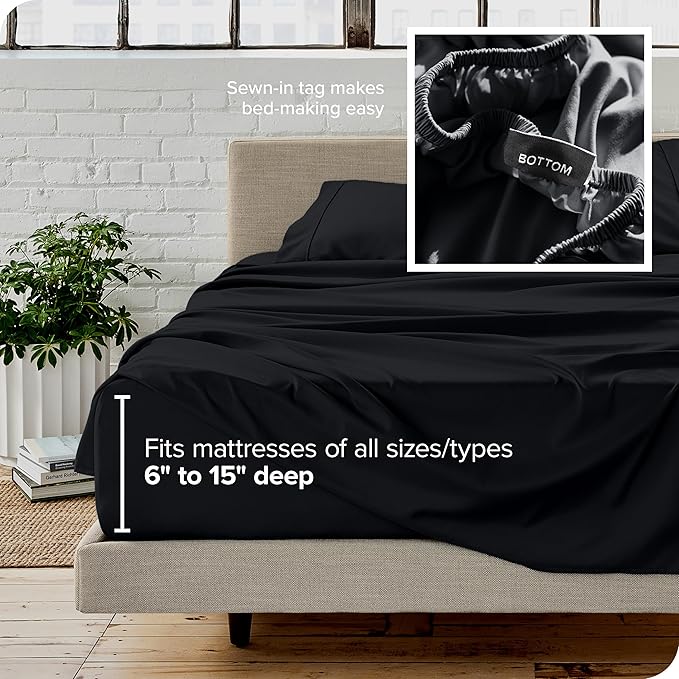 Bare Home Queen Sheet Set - Image 5