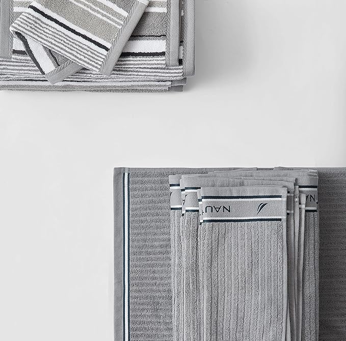 Nautica - Bath Towels, 100% Soft & Absorbent Fluffy Cotton, Highly Absorbent & - Image 9