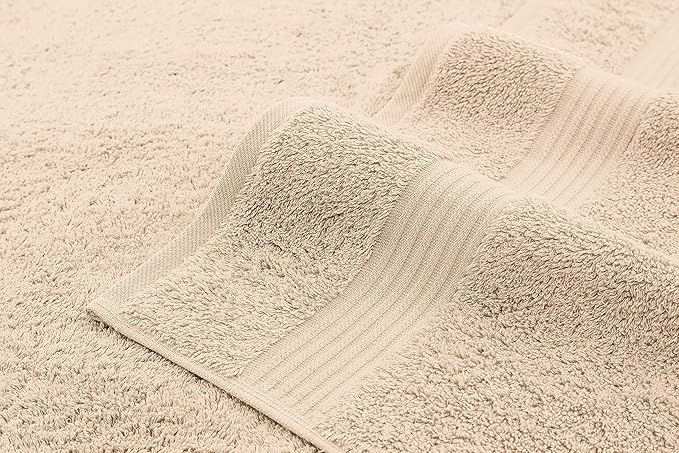 American Veteran 6 Piece Luxury Towel Set, 100% Cotton Turkish Towels - Image 5
