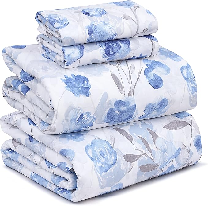 RUVANTI 100% Cotton Sheets – King Size Percale Bedding, Cooling & Breathable - Image 9