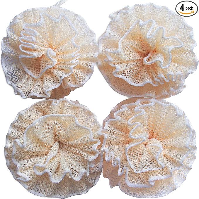 Super Exfoliating Home Spa Weave Loofah Shower Sponge Pouf Mesh Brush by Mr.Cui%27shop