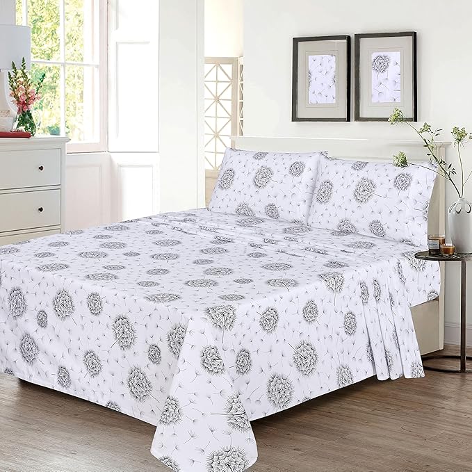 RUVANTI 100% Cotton Sheets – King Size Percale Bedding, Cooling & Breathable - Image 2