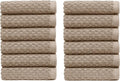 COTTON CRAFT Euro Spa Waffle Wash Cloth by COTTONCRAFT