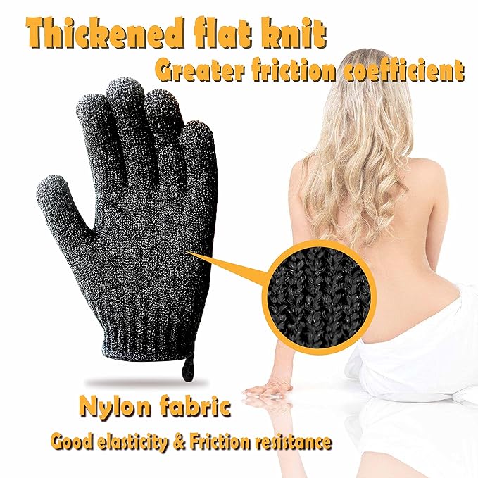MIG4U Exfoliating Shower Gloves - Image 4