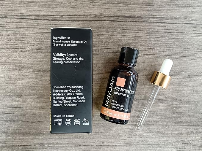 Frankincense Essential Oil 30ML/ 1.01FL.OZ, MAYJAM Pure Aromatherapy - Image 9