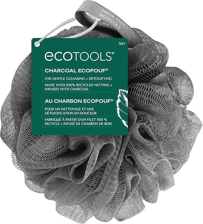 EcoTools Charcoal EcoPouf, Loofah Sponge by EcoTools