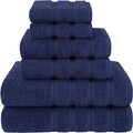 American Soft Linen Luxury 6 Piece Towel Set, 2 Bath Towels 2 Hand Towel 2 by AmericanSoftLinen