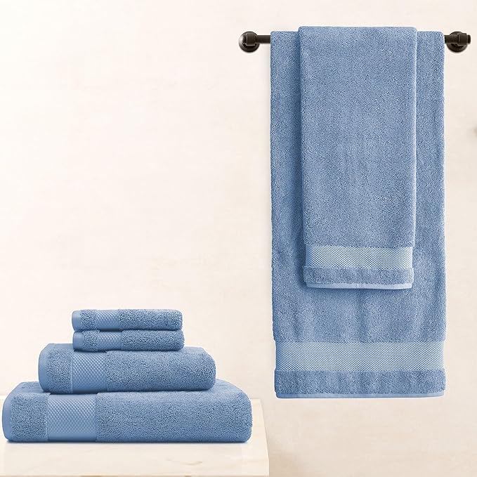 BIOWEAVES 100% Organic Cotton 700 GSM Plush Washcloths 13" x 13" GOTS Certified - Image 5
