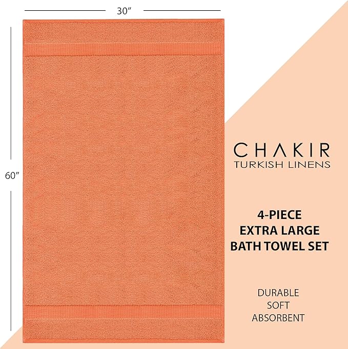 Chakir Turkish Linens | Hotel & Spa Quality 100% Cotton Luxury Turkish Towels | - Image 6