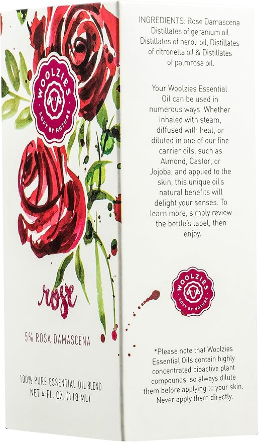 Woolzies Best Natural Rose Essential Oil Blend 4 Oz - Image 4