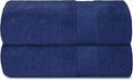 Belizzi Home Premium Cotton Oversized 2 Pack Bath Sheet 35x70-100% Pure Cotton by Unknown