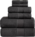 NY Loft 100% Cotton Towel Set 6 Piece | Super Soft & Absorbent Quick-Dry 2 Bath by NYLoft