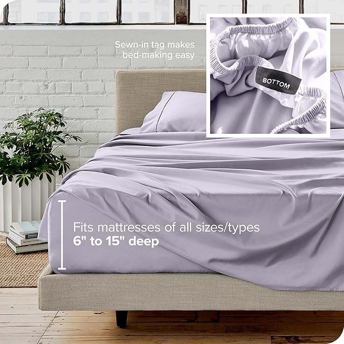 Bare Home California King Sheet Set - Image 5