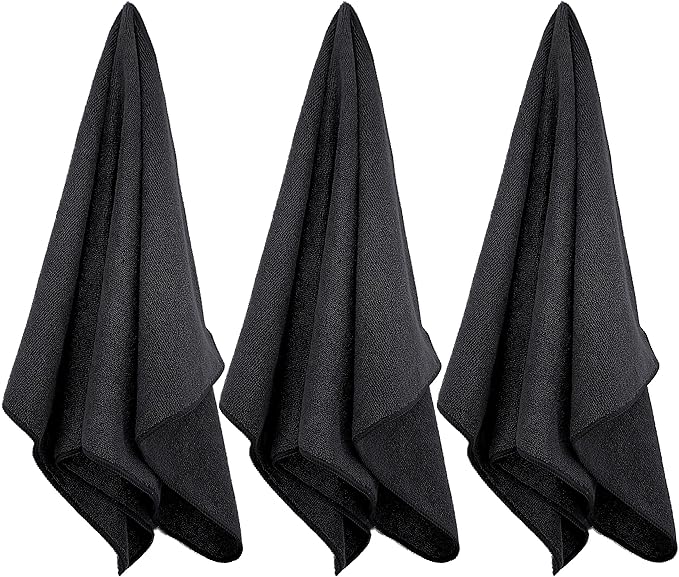 POLYTE Professional Quick Dry Lint Free Microfiber Hair Drying Salon Towel - Image 3
