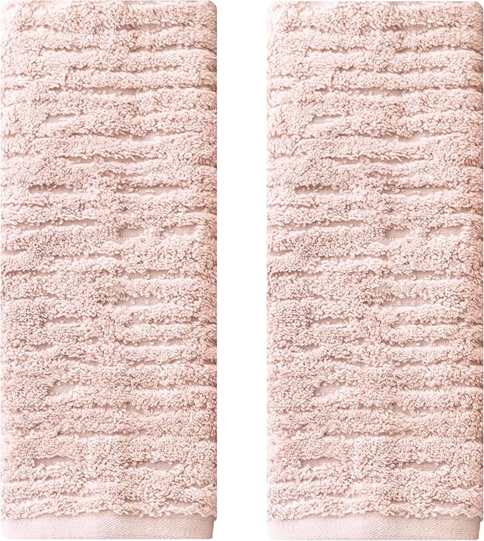 SKL Home CloudSoft 100% Cotton Luxury 2-Piece Hand Towel Set, 600 GSM, Ultra by SKLHomebySaturdayKnightLtd