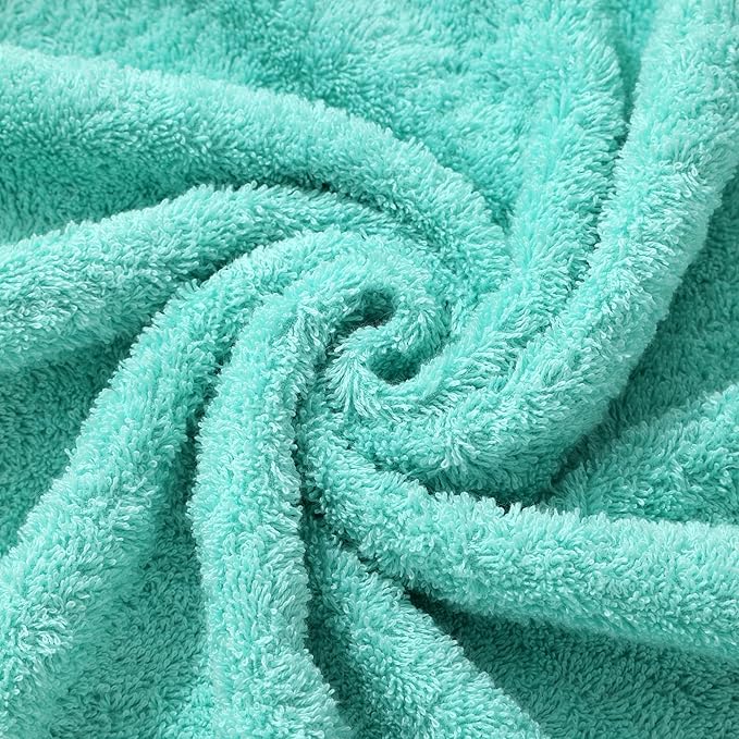 Aibaser Towels - Premium 100% Cotton Bath Towels Set, Lightweight and High - Image 8
