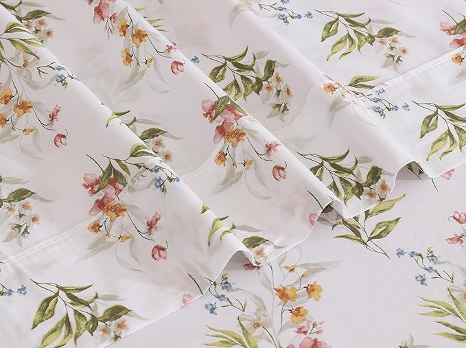 RUVANTI 100% Cotton Sheets – Split King Size Percale Bedding, Cooling & - Image 6