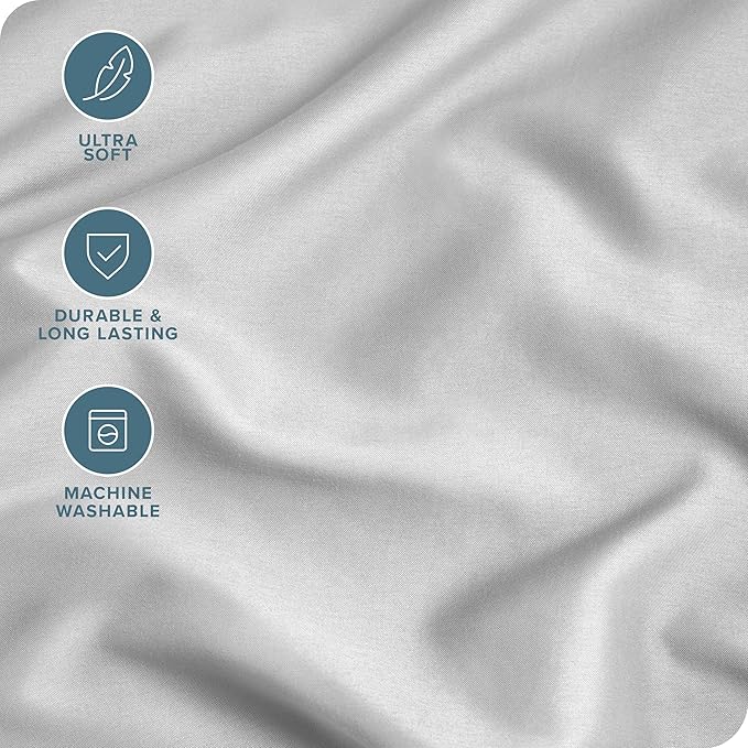 Bare Home Microfiber Body Pillow Cover - Image 3