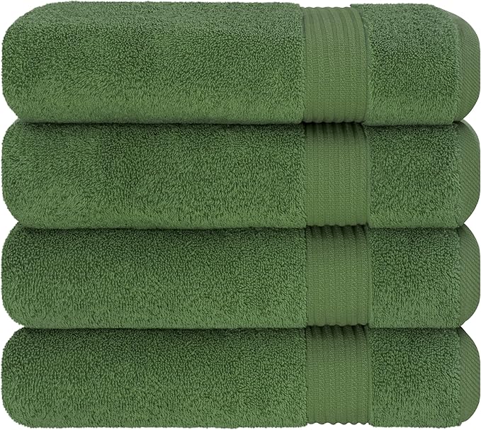 Cotton Paradise 4 Piece Turkish Bath Towels - Image 6