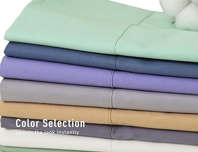 Sunflower King Pillowcases Set of 2, 100% Cotton King Size Pillow Cases 2 - Image 9