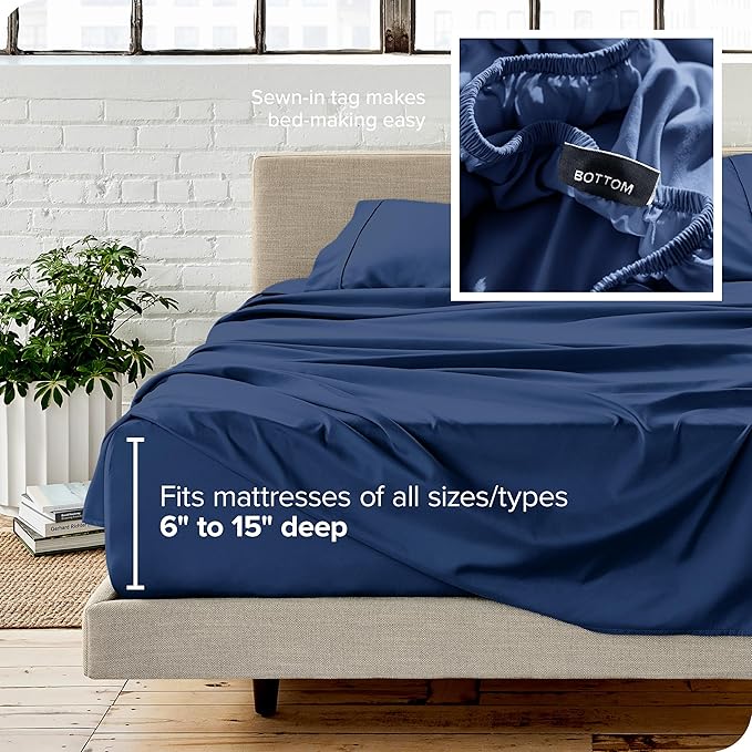 Bare Home Twin Sheet Set - Image 5