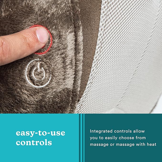 Homedics 3D Full Body Shiatsu & Vibration Massage and Heat Pillow - Image 6
