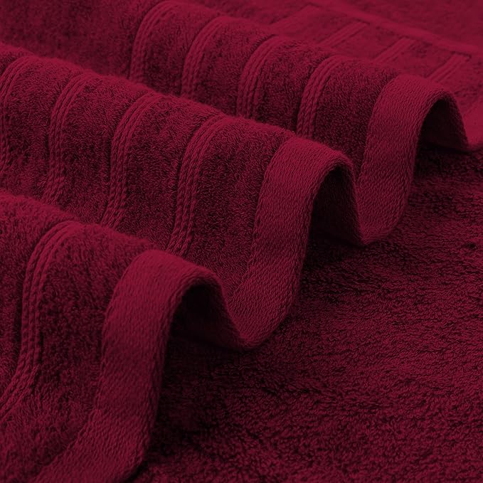 Avalon Towels Bath Towels Set of 4, Size 30 x 60 Inches, Highly Soft and - Image 4
