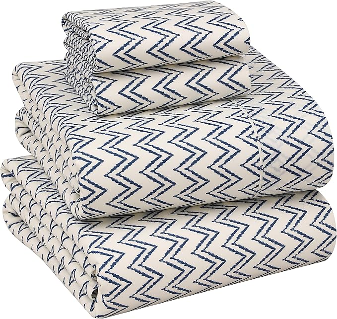 RUVANTI 100% Cotton Sheets – California King Percale Bedding, Cooling & by Ruvanti