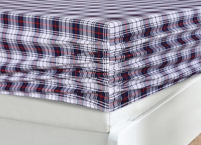 RUVANTI 100% Cotton Sheets – California King Percale Bedding, Cooling & - Image 8