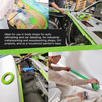 Dura-Gold Green Automotive Masking Tape 1 Inch (24mm x 55 Yards), 3 Rolls - Premium High-Performance, Heat Resistant - Auto Refinish Painting, Car Detailing, Autobody, Industrial, Painters Tape