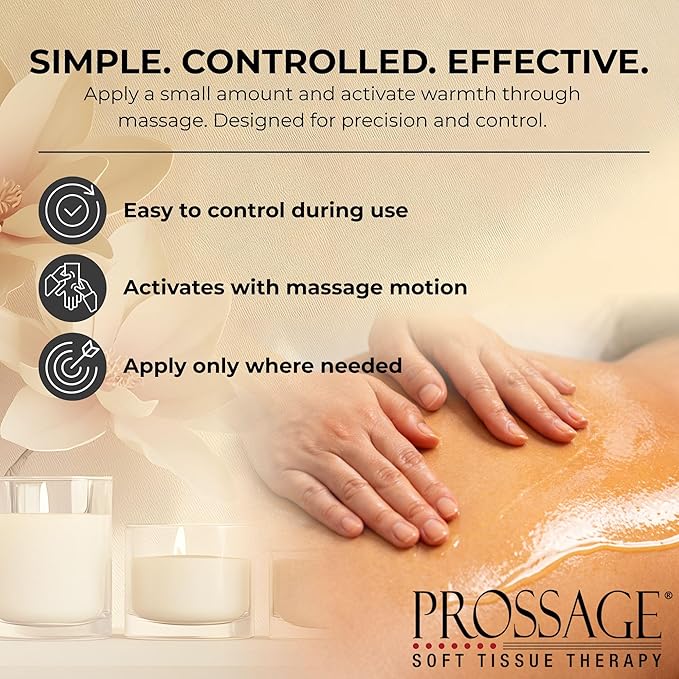 Prossage Heat Warming Relief Massage Oil - Image 3