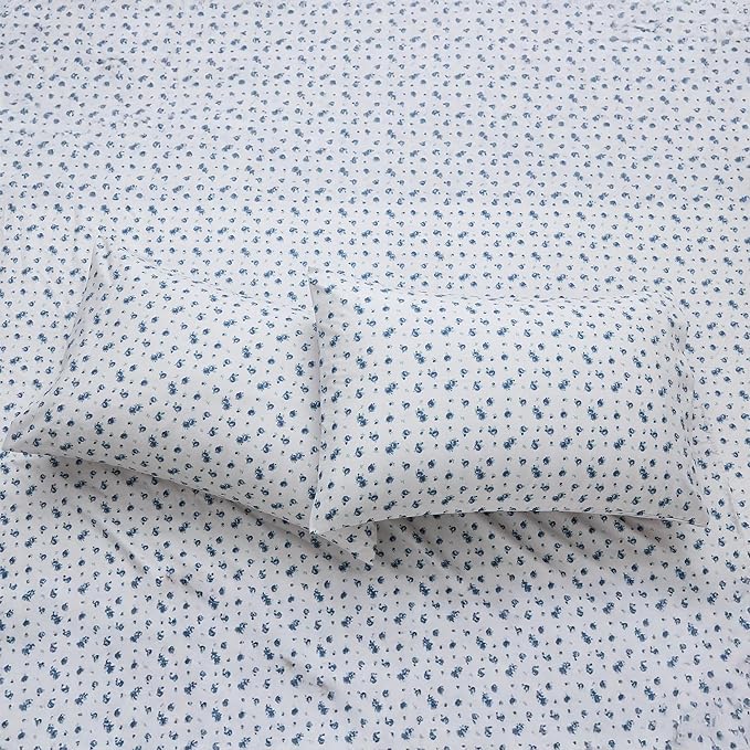 Modern Threads 4-Piece Ultra Soft Microfiber Bed Sheets Set, Wrinkle Free Sheets - Image 6
