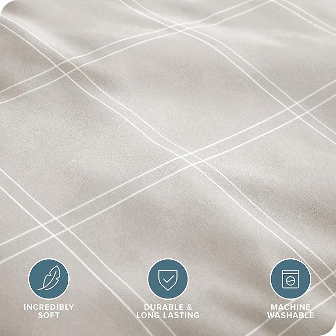 Bare Home Bedding Duvet Cover Extra Long Size - Image 3