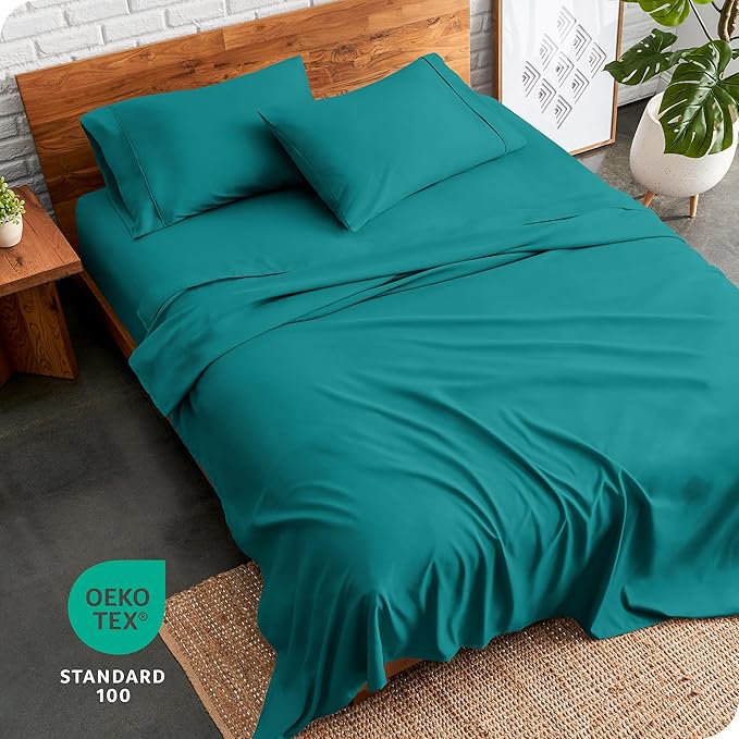 Bare Home Split Head Flex King Sheet Set - Image 8