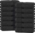 White Classic Black Hand Towels by WhiteClassic